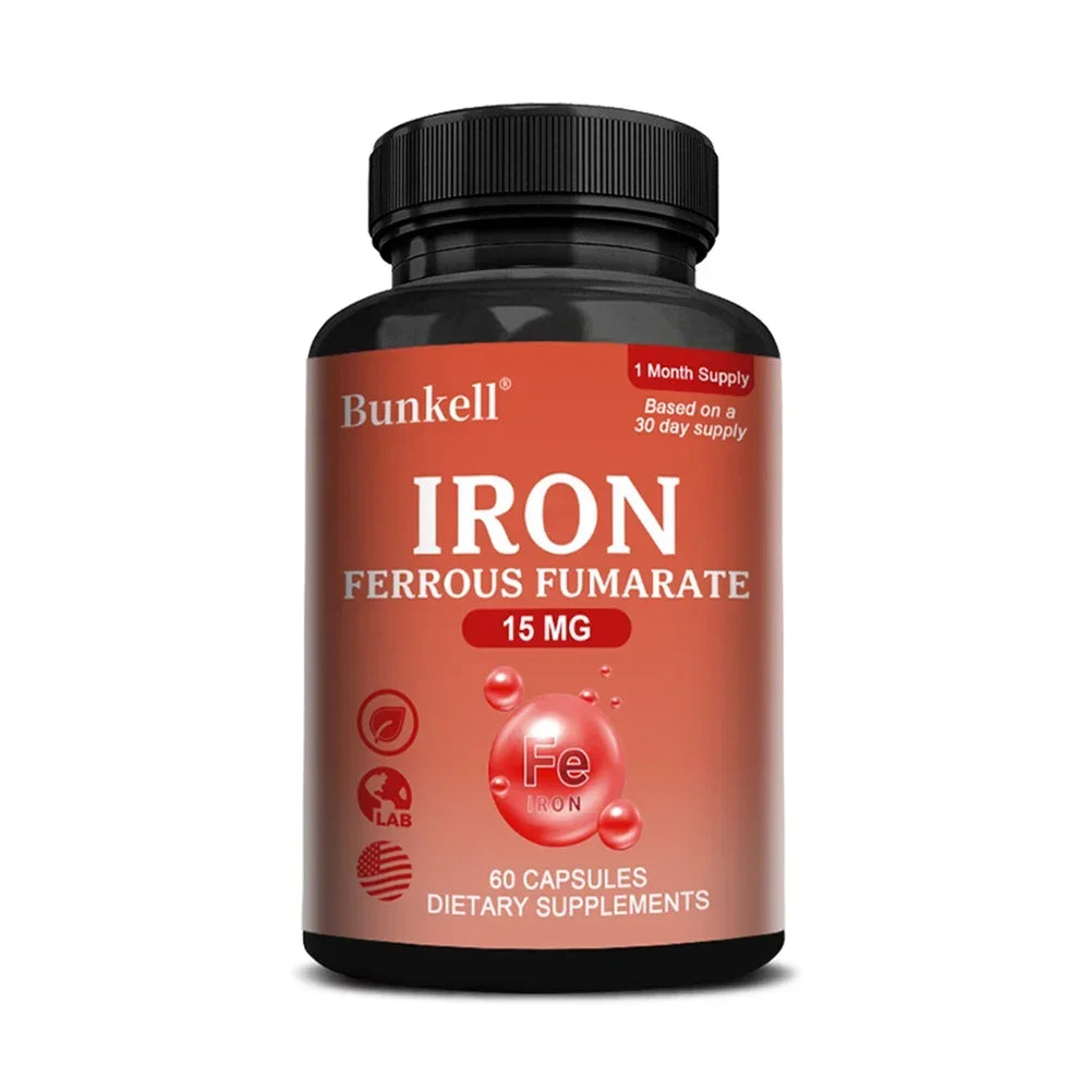 Supplément de fer hématopoïétique pour femmes - Anémie nutritionnelle, taux de fer, immunité, sang, aide à l'équilibre de l'hémoglobine