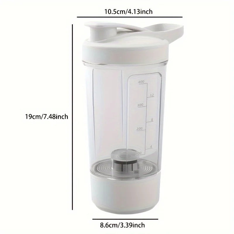 Gobelet mélangeur électrique automatique de 450 à 700 ml, bouteille de shaker de protéines portable, alimenté par piles, gobelet mélangeur entièrement automatique pour la maison