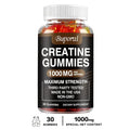 Gummies de créatine monohydrate - Booste l'énergie, développe la masse musculaire et améliore les performances sportives