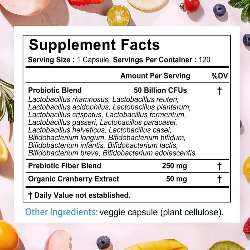 Probiotique Féminin - Améliore la santé intestinale, améliore la digestion et soulage les ballonnements et les gaz
