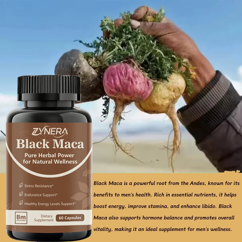 Complément alimentaire pour homme avec ashwagandha, maca, pour éjaculation, adulte, sexy, pour homme. Favorise une énergie saine. Capsules.