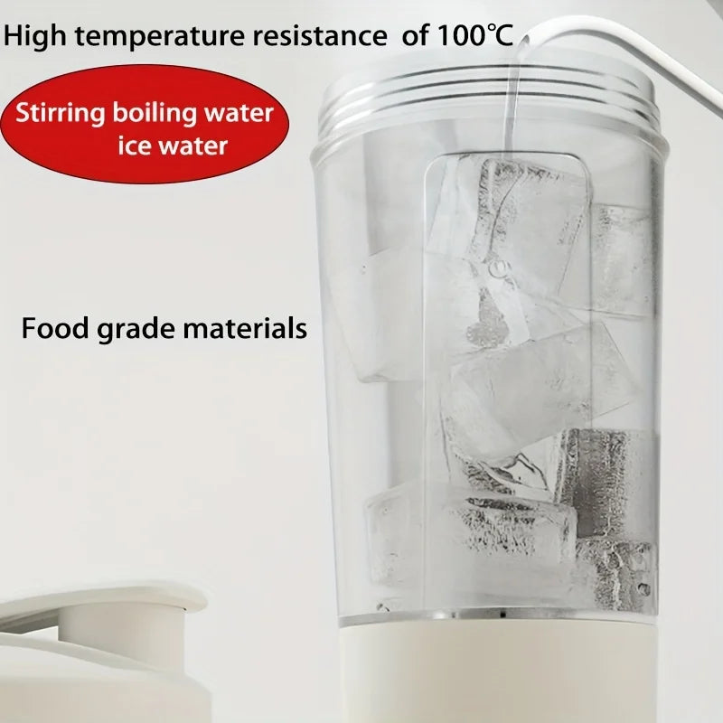 Gobelet mélangeur électrique automatique de 450 à 700 ml, bouteille de shaker de protéines portable, alimenté par piles, gobelet mélangeur entièrement automatique pour la maison
