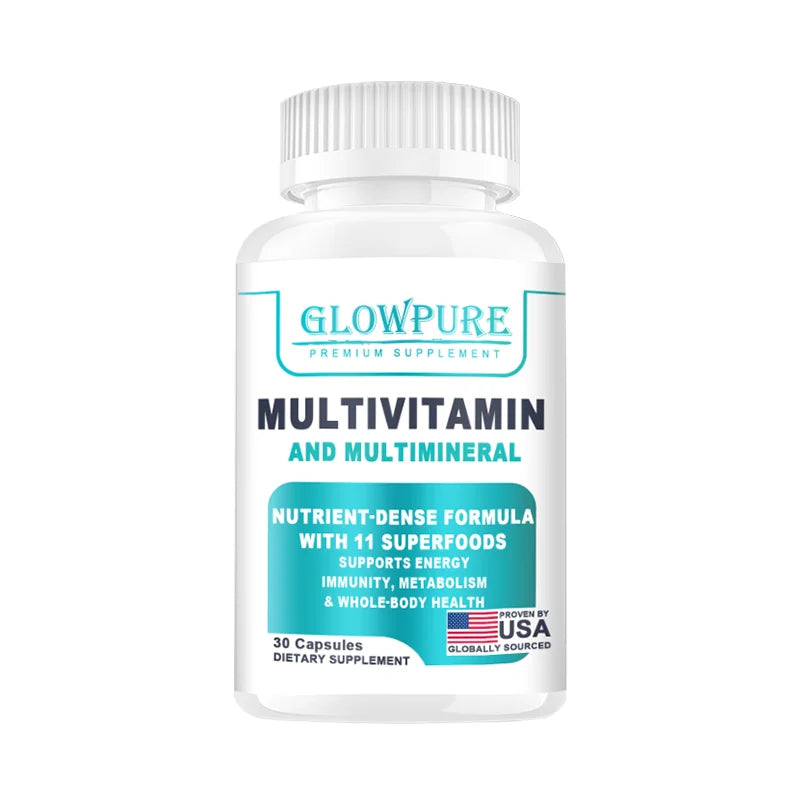 Multivitamines pour femmes, aliments entiers biologiques et minéraux naturels - Vitamines B, C, D3, K2 pour le stress, l'immunité, les cheveux, la peau et les ongles