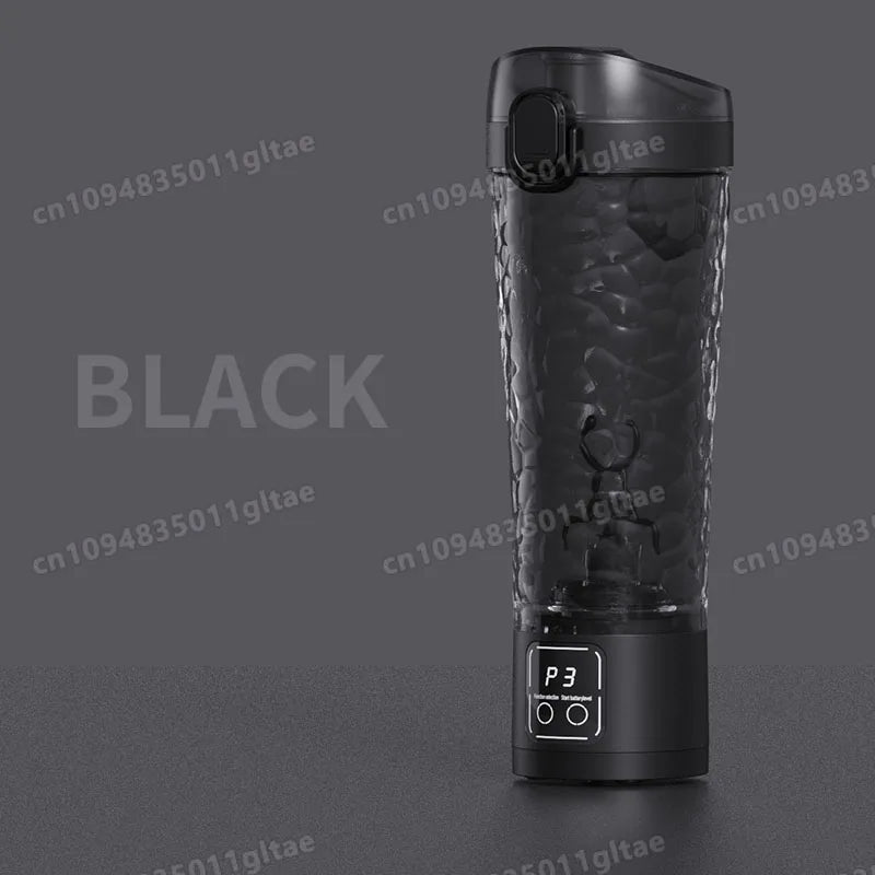 Gobelet mélangeur électrique automatique de 450 à 700 ml, bouteille de shaker de protéines portable, alimenté par piles, gobelet mélangeur entièrement automatique pour la maison