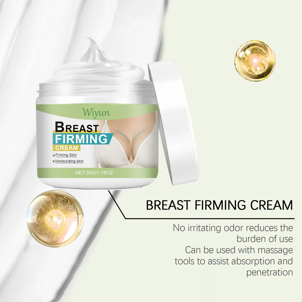Crème Raffermissante Poitrine Liftante, Hydratante, Anti-relâchement, Améliore l'Élasticité, Absorption Rapide pour les Soins du Buste Féminin