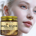 YUITIKUE Crème à 95 % de mucine d'escargot avec rétinol et collagène – Pour une peau ferme, lisse et hydratée, utilisation jour et nuit