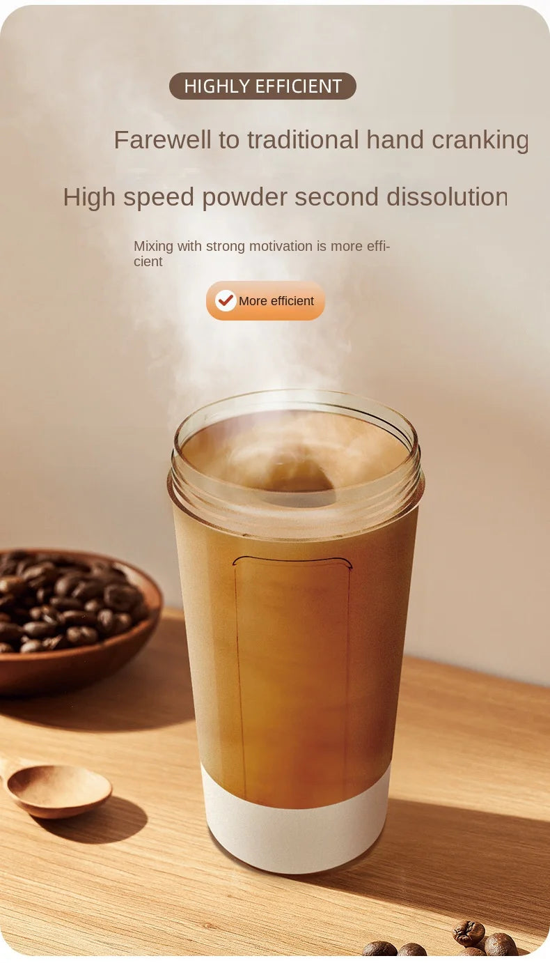 Gobelet mélangeur électrique automatique de 450 à 700 ml, bouteille de shaker de protéines portable, alimenté par piles, gobelet mélangeur entièrement automatique pour la maison