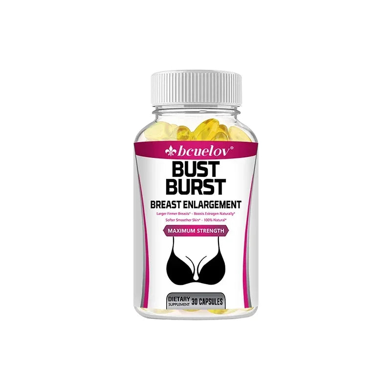 Supplément Naturel de Pueraria - 1000 mg, Soutient le Galbe, la Fermeté, l'Élasticité des Seins et Améliore la Confiance en Soi des Femmes