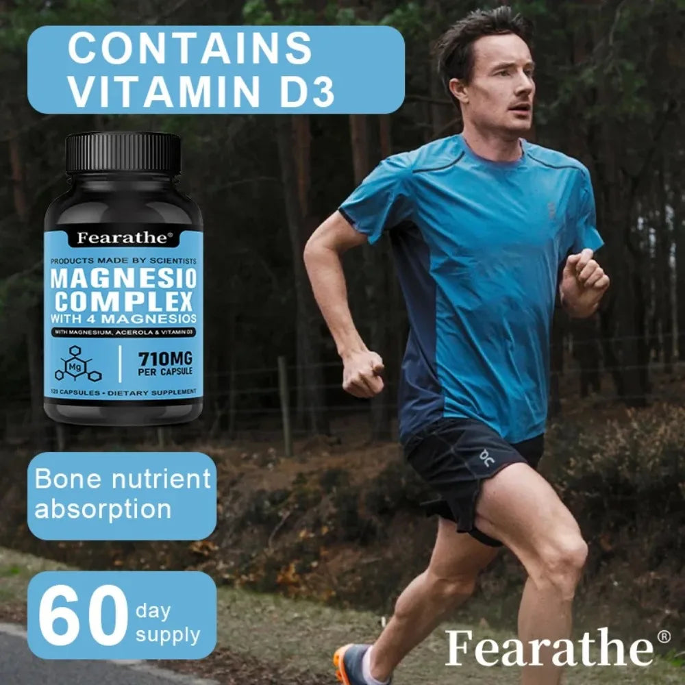 Magnesium complex with vitamin d3 designed for the natural recovery of an active life