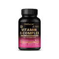 Active Vitamin B Complex 9-in-1 with Vitamin C — Energy, Brain, Heart & Immune Support | GMP Certified | 30/60/120 Capsules