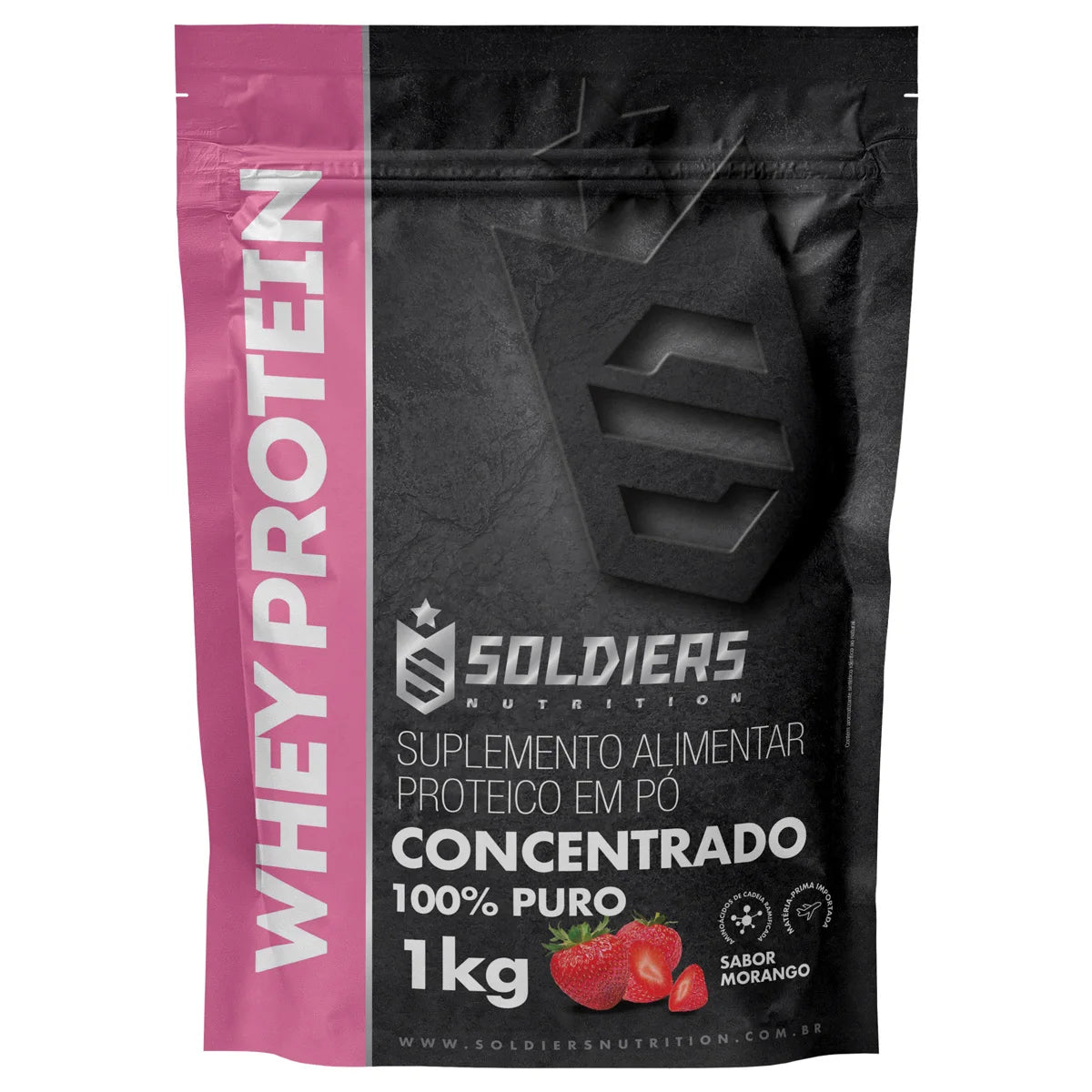 Imported whey protein concentrate nutritional label showing 30g protein per serving.