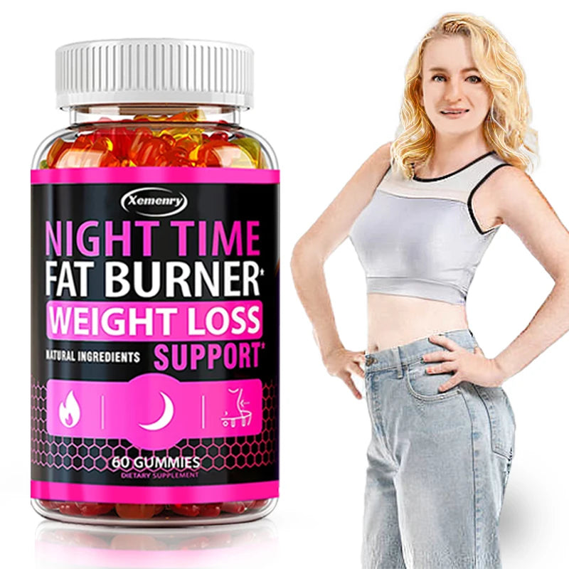 Gummies de soutien métabolique - Gestion du poids, Brûle-graisses, Booster de métabolisme, Soutient un système nerveux sain - 60 Gummies
