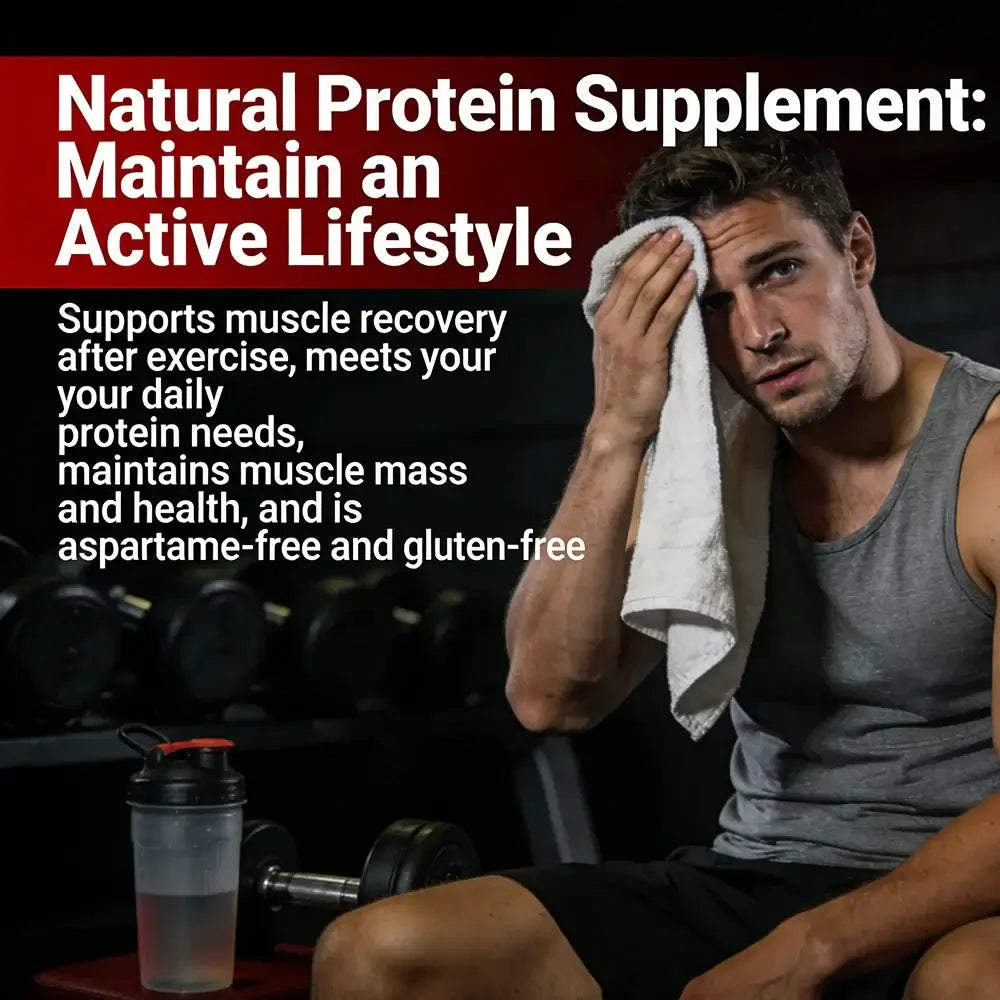 Concentrated whey protein capsules providing a natural protein supplement to maintain an active lifestyle