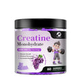 Kexinsh Gommes de créatine monohydrate 6000mg Créatine à croquer sans sucre pour la force musculaire, le développement musculaire et le boost d'énergie