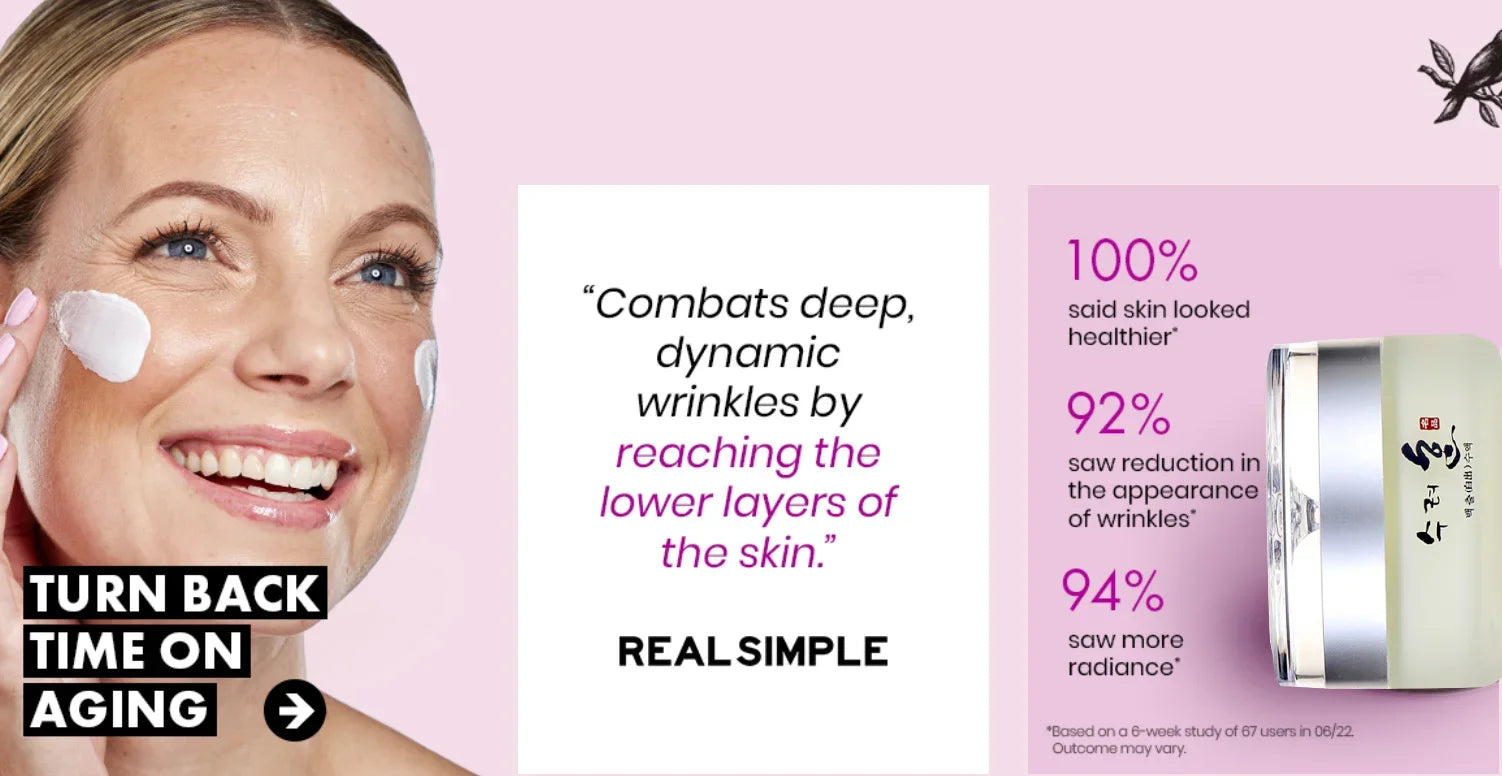 Crème Visage au Collagène 50g Nourrit, Repulpe la Peau, Texture Fraîche Crème Rajeunissante Jour/Nuit Hydratante Cosmétiques Coréens