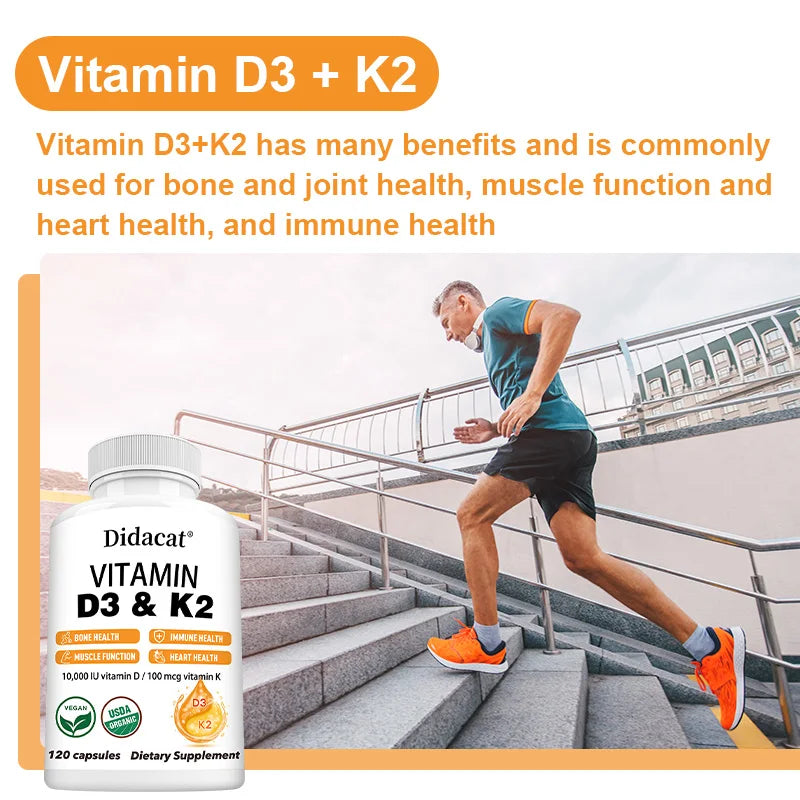 Vitamin B12 methylcobalamin energy capsules showing cellular energy and brain health facts.