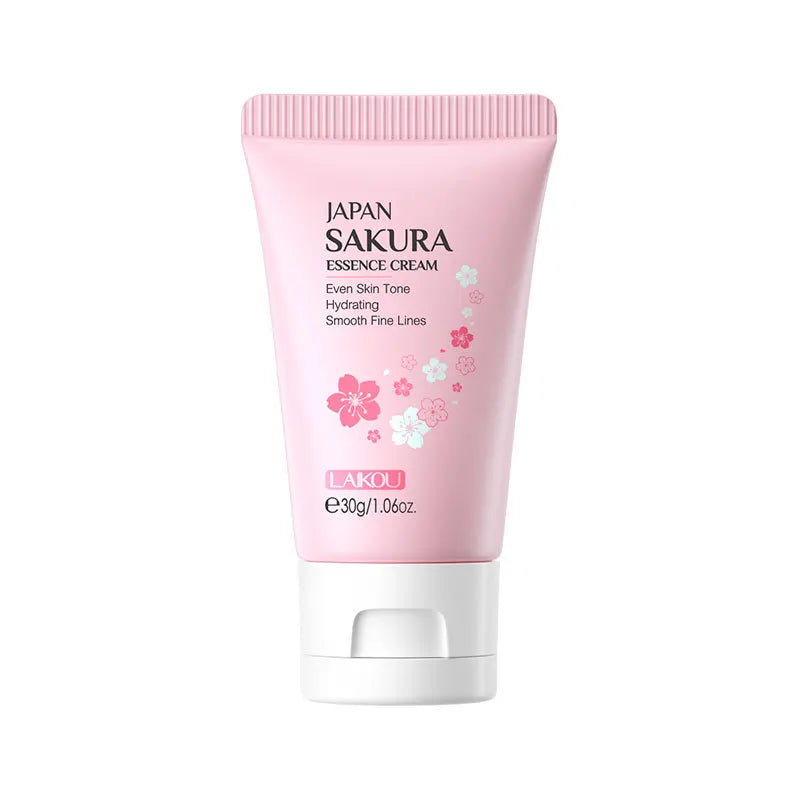 LAIKOU Crème Visage Vitamine C Hydratante Nourrissante Crèmes Sakura Japonaises Uniformise le Teint Produit de Soin du Visage Beauté
