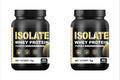 Pure whey isolate supplement used by professional athletes for strength gains