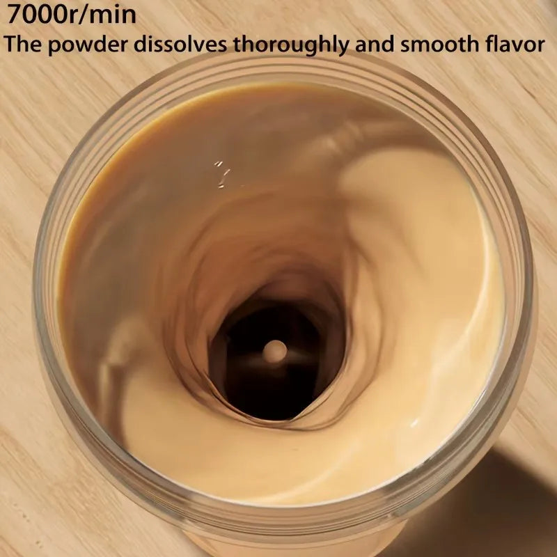 Gobelet mélangeur électrique automatique de 450 à 700 ml, bouteille de shaker de protéines portable, alimenté par piles, gobelet mélangeur entièrement automatique pour la maison