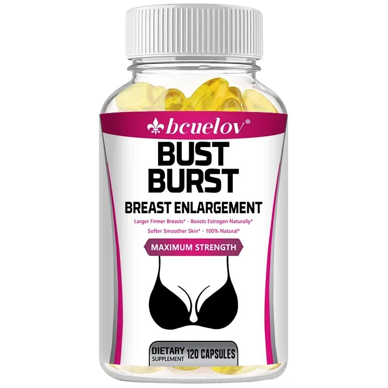 Supplément Naturel de Pueraria - 1000 mg, Soutient le Galbe, la Fermeté, l'Élasticité des Seins et Améliore la Confiance en Soi des Femmes