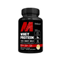 High potency whey protein capsules 120 count bottle for immune system support.