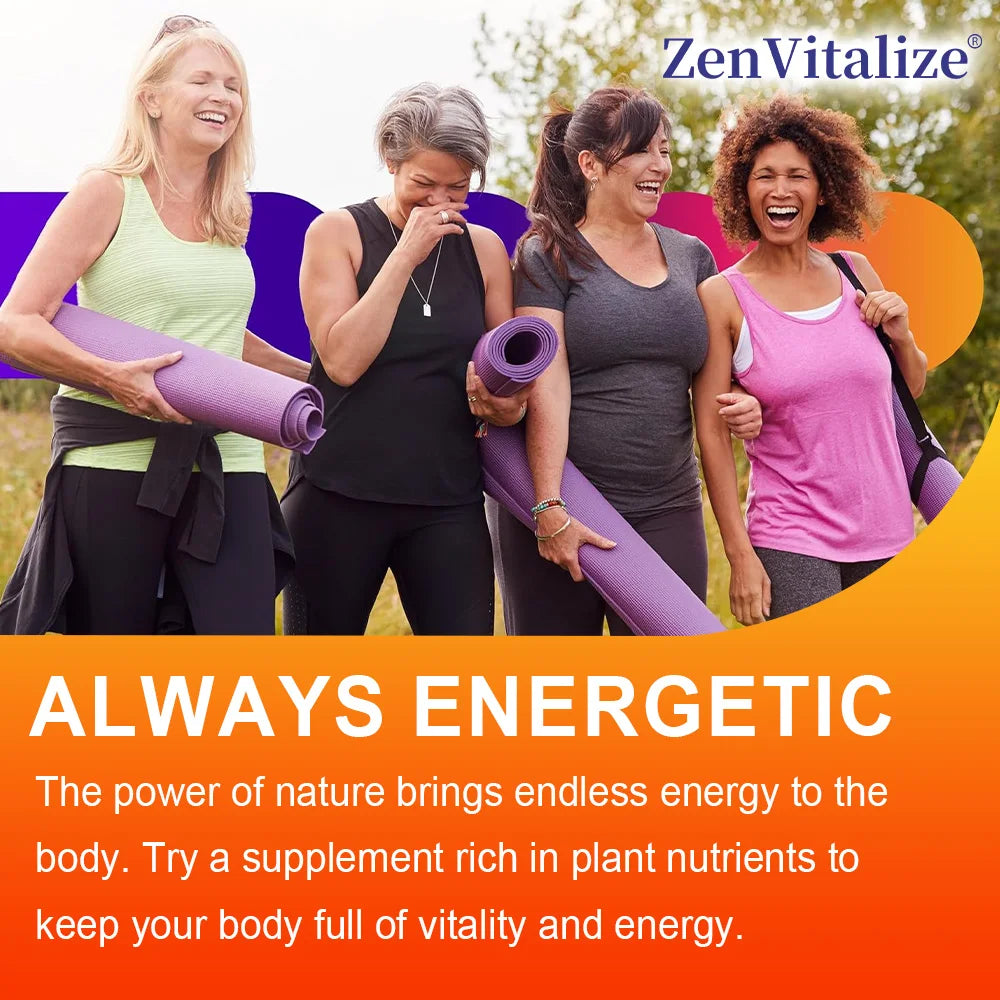 Multivitamine pour femmes - Soulage le stress, favorise la santé digestive, soutient la santé osseuse, l'énergie cellulaire et renforce l'immunité