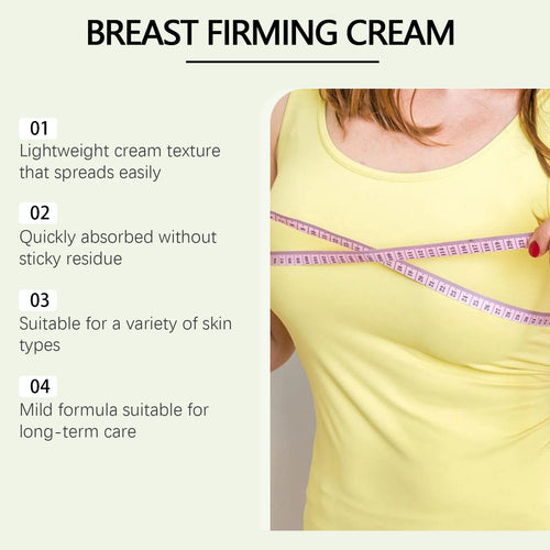 Crème Raffermissante Poitrine Liftante, Hydratante, Anti-relâchement, Améliore l'Élasticité, Absorption Rapide pour les Soins du Buste Féminin