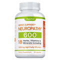 Complément de soutien contre la neuropathie 600mg - Antioxydant, favorise la santé nerveuse, l'énergie cellulaire, le métabolisme et l'anti-âge, sans OGM