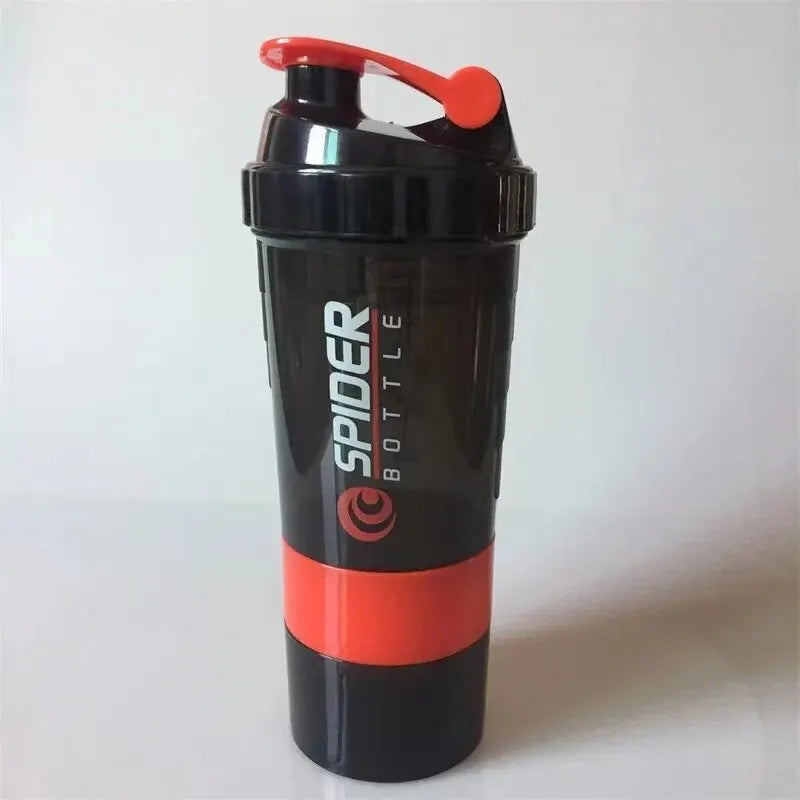 Shaker à 3 couches pour poudre de protéines, tasse à mélanger, bouteille de sport et fitness, cadeau, grande capacité, pour musculation