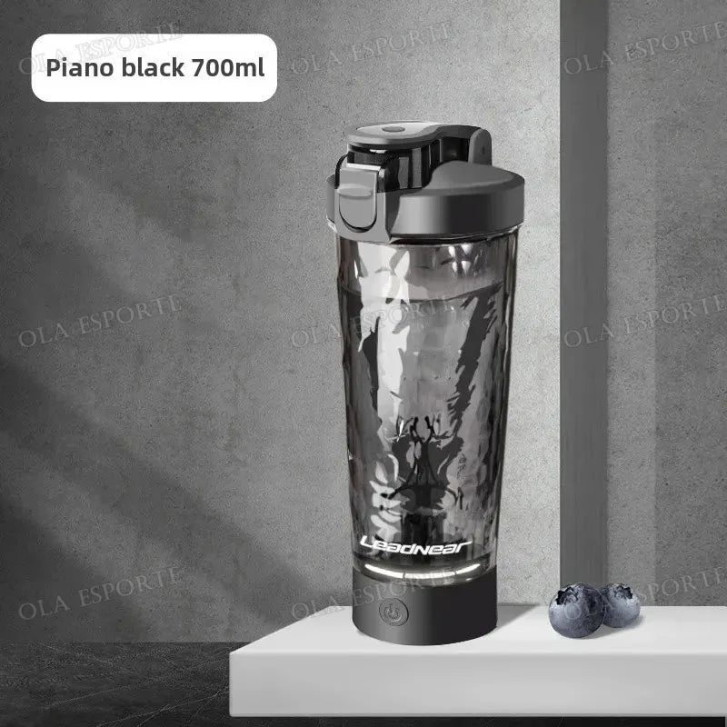 Gobelet mélangeur électrique automatique de 450 à 700 ml, bouteille de shaker de protéines portable, alimenté par piles, gobelet mélangeur entièrement automatique pour la maison