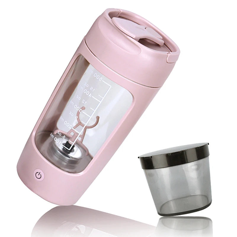650 ml USB Électrique Portable Bouteille Shaker de Whey Protéine Tasse Mélangeuse Entièrement Automatique Rechargeable Gym Sans BPA Mélangeur à Cocktail