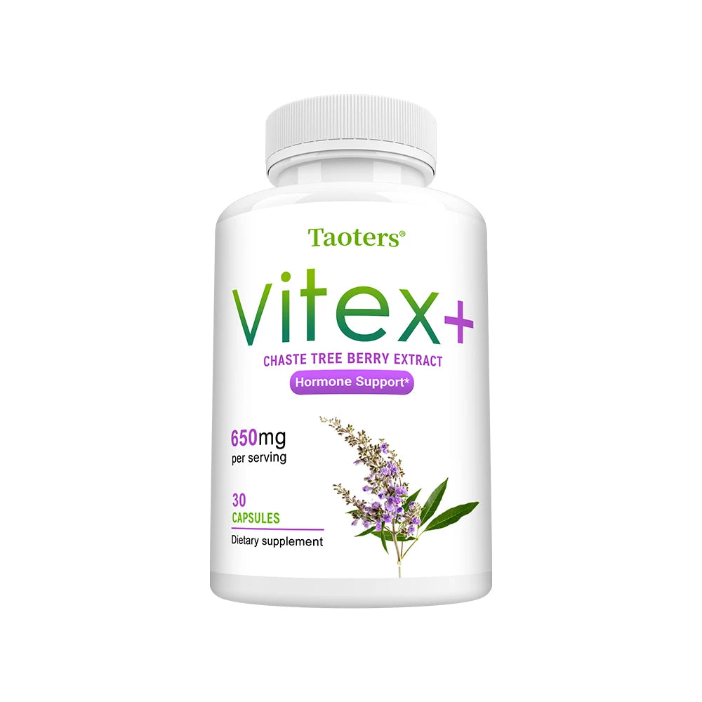 Extrait de baies de Vitex, complément alimentaire à base de plantes pour la ménopause féminine, améliore la peau, régule l'humeur, favorise le sommeil, sans OGM
