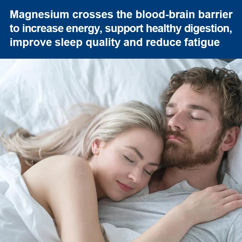 Magnesium L-Threonate Supplement, with Vitamin C, Vitamin D3, Support Stress Relief, Sharper Mind, Brain Health, Gluten-Free