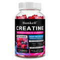 Gummies de créatine monohydrate - 8000 mg, avant/après l'entraînement, fitness, force, développement musculaire, compléments énergétiques