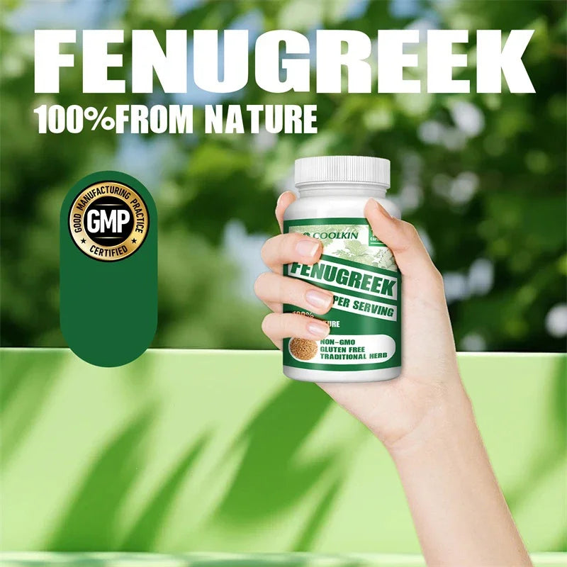 Fenugrec 3000 mg - Convient aux mères allaitantes, pour le développement des seins, améliore la circulation - Riche en protéines et en vitamines