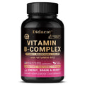 Complexe de vitamines B actives unisexes utilisables, très efficace et facilement absorbé - Supplément pour l'immunité, l'énergie et le métabolisme