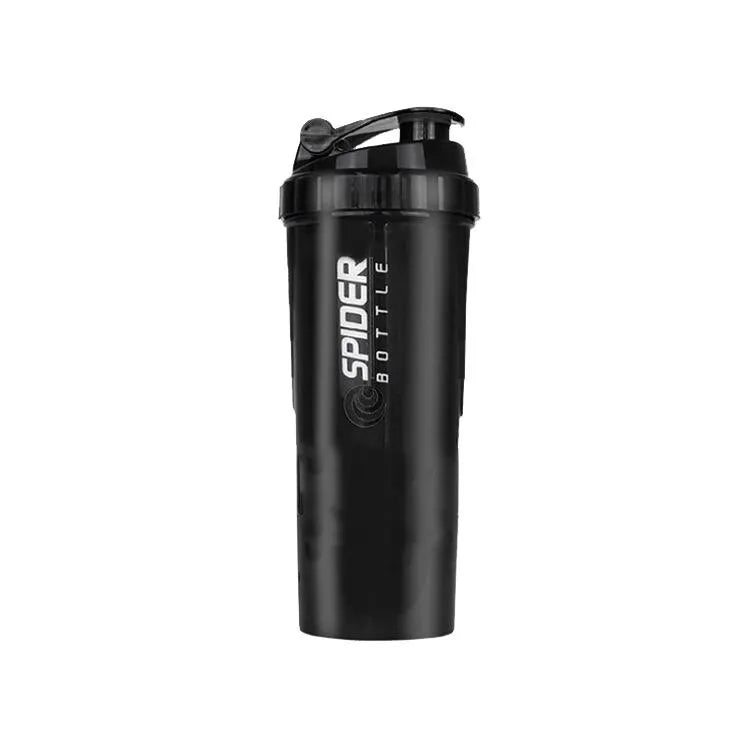 Bouteille Shaker Protéines Premium 590 ml, avec Agitateur Métallique, Idéale pour les Shakes Protéinés et les Boissons Pré-Entraînement