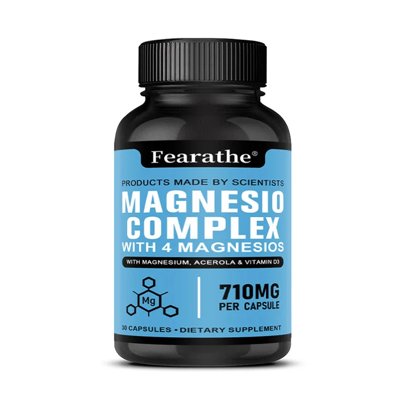 Magnesium complex with vitamin d3 blend of glycinate and oxide for absorption
