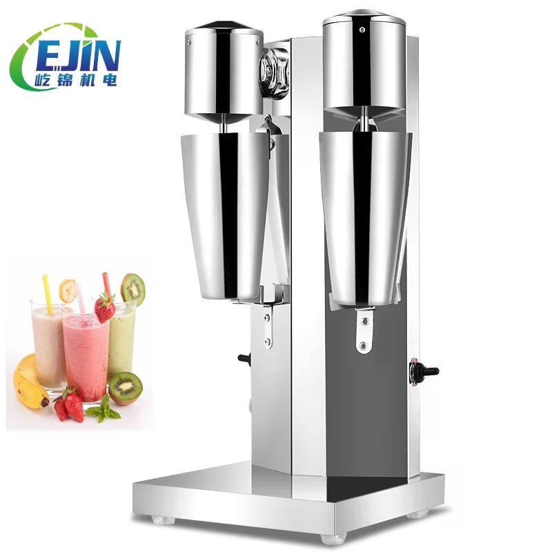 Machine à milkshake professionnelle pour boissons protéinées, mixeur à double tête, machine à mélanger électrique