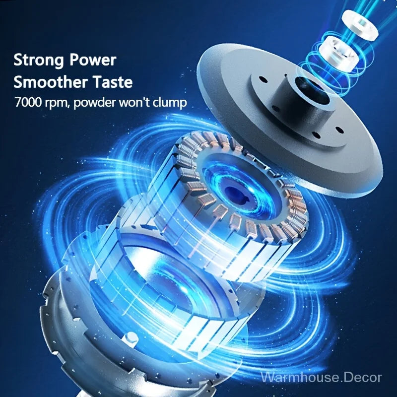 Gobelet mélangeur électrique automatique de 450 à 700 ml, bouteille de shaker de protéines portable, alimenté par piles, gobelet mélangeur entièrement automatique pour la maison