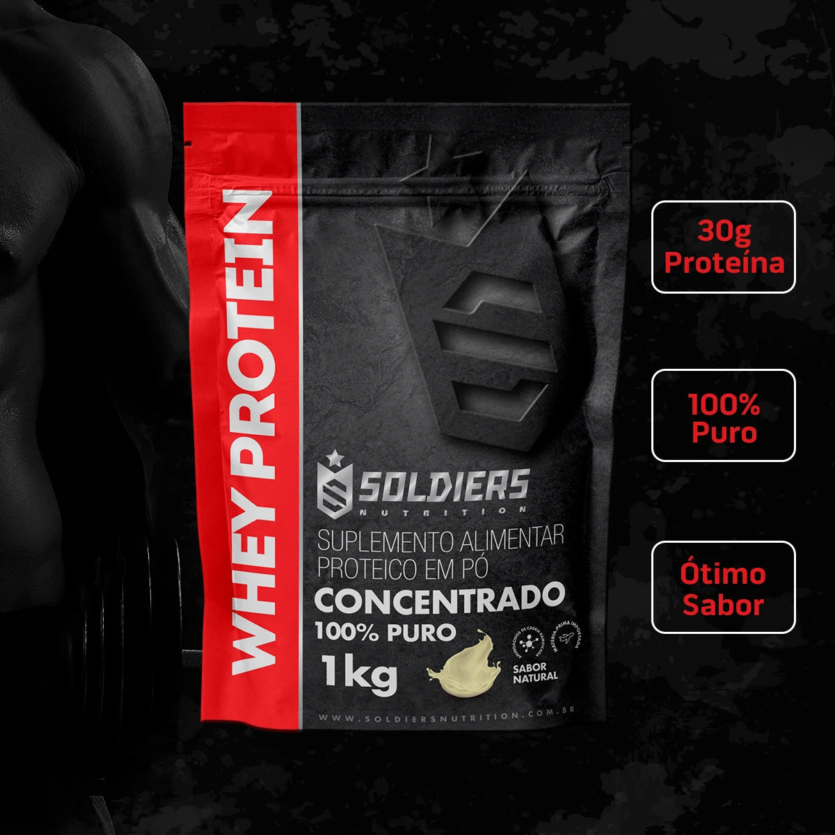 Imported whey protein concentrate amino acid profile for muscle hypertrophy.