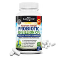 Probiotiques 40 Milliards d'UFC - Soutient la santé intestinale, favorise la digestion et l'absorption, reconstitue l'énergie, pour hommes et femmes
