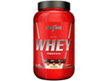 Concentrated whey protein powder 900g jar front view showing vanilla flavor.