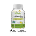 Gélules de L-Théanine 200 mg, 120 Suppléments Végétariens Soulage le Stress Soutient une Humeur Saine et Améliore la Concentration