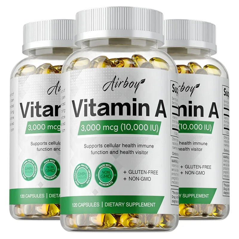 Vitamine A - Système immunitaire et fonction de reproduction, Favorise une peau et des yeux sains, Activité antioxydante