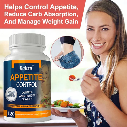 Gélules Daitea Coupe-Faim - Vitamine C Bio, Chitosane (90% DAC), Stimule le Métabolisme, Brûle les Graisses, Digestion Saine
