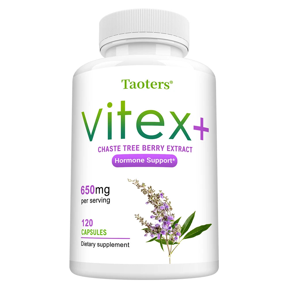 Extrait de baies de Vitex, complément alimentaire à base de plantes pour la ménopause féminine, améliore la peau, régule l'humeur, favorise le sommeil, sans OGM