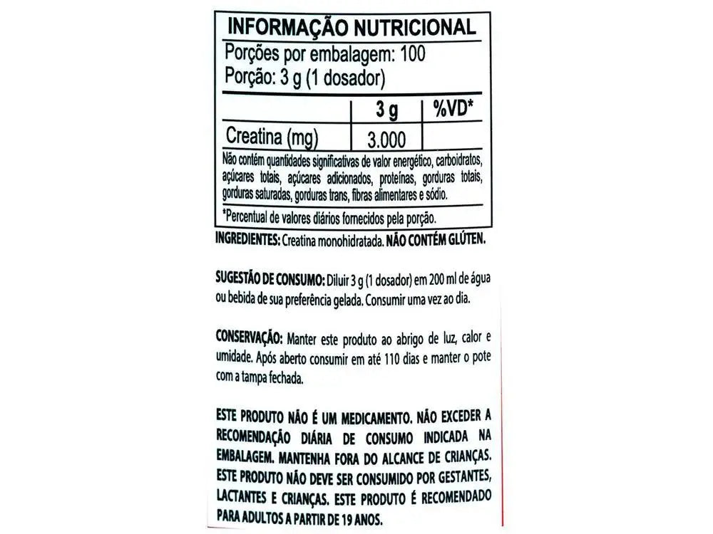Créatine Monohydrate Integralmedical
