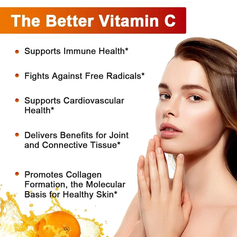Vitamine C 1500mg avec Zinc 20mg, 120 Gélules, Complément Alimentaire pour la Santé Générale, Végétarien Sans OGM et Sans Gluten