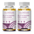 Capsules éclaircissantes et anti-âge pour la peau - Supplément de glutathion et de collagène avec antioxydant pour les peaux ternes